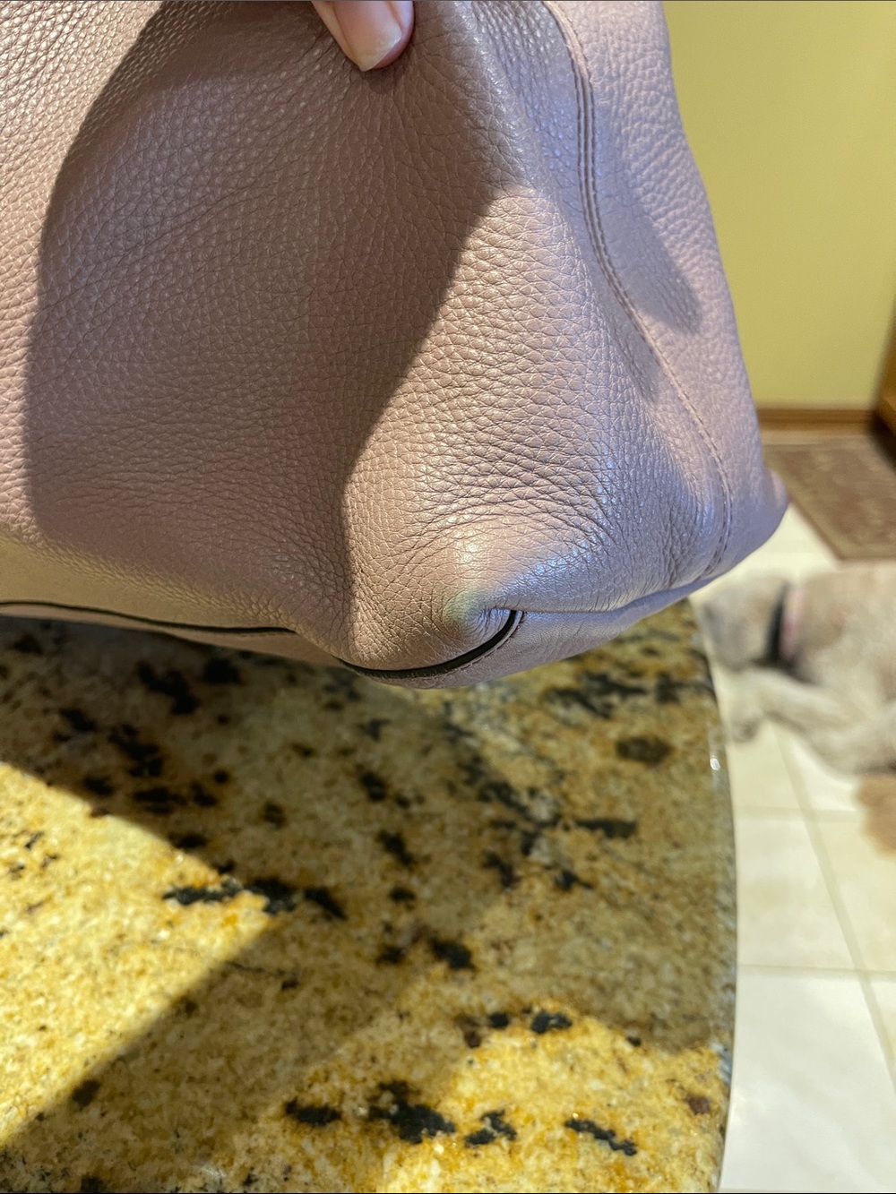 Gucci Blush Pink Soho Pebbled Leather Shoulder Tote - Picture 2 of 15